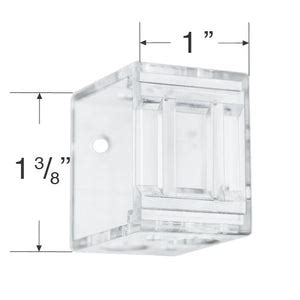 clip in plastic box mounting brackets for 1 mini blinds|replacement brackets for mini blinds.